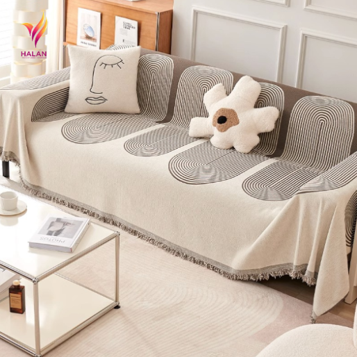 Hướng dẫn chọn khăn phủ sofa theo phong cách nội thất