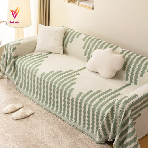 KHĂN TRẢI SOFA CHENILLE HỌA TIẾT BẮC ÂU SANG TRỌNG CHỐNG TRƯỢT DỄ VỆ SINH