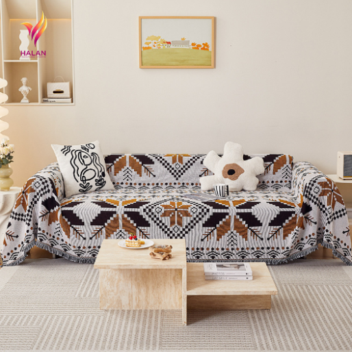Xu hướng sử dụng khăn phủ sofa năm 2025 – Bảo vệ và làm đẹp nội thất gia đình
